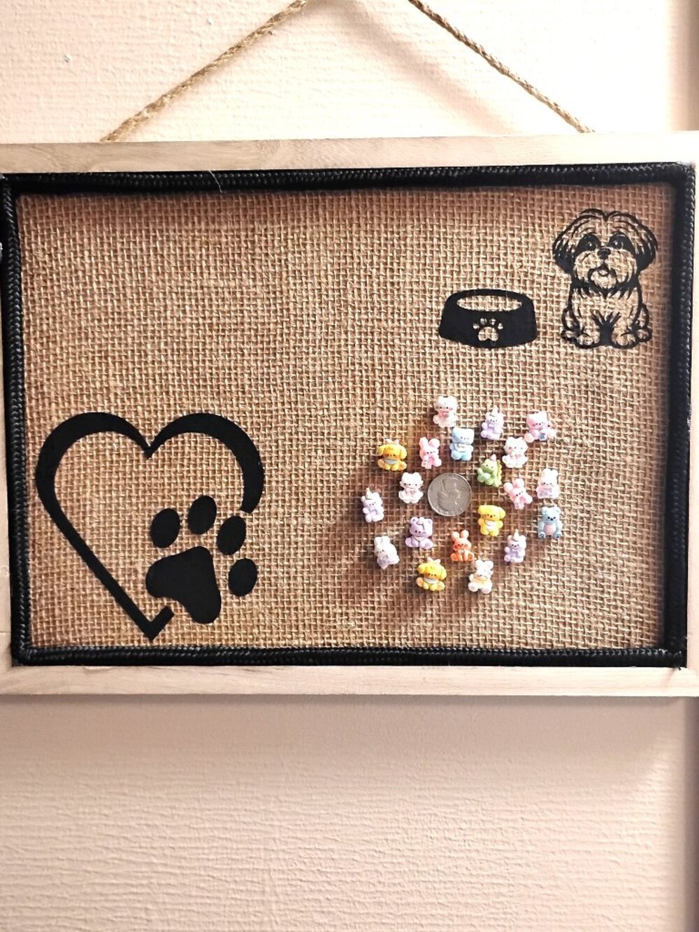 20 Pc Adorable Baby Animals Photo Memo Board Tack Pins Bulletin Board Push Pins
